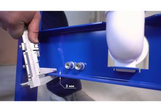 Инсталляция для подвесного унитаза Aquatek INS-0000018 с верхней кнопкой смыва